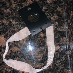 Brandy Melville baby pink choker